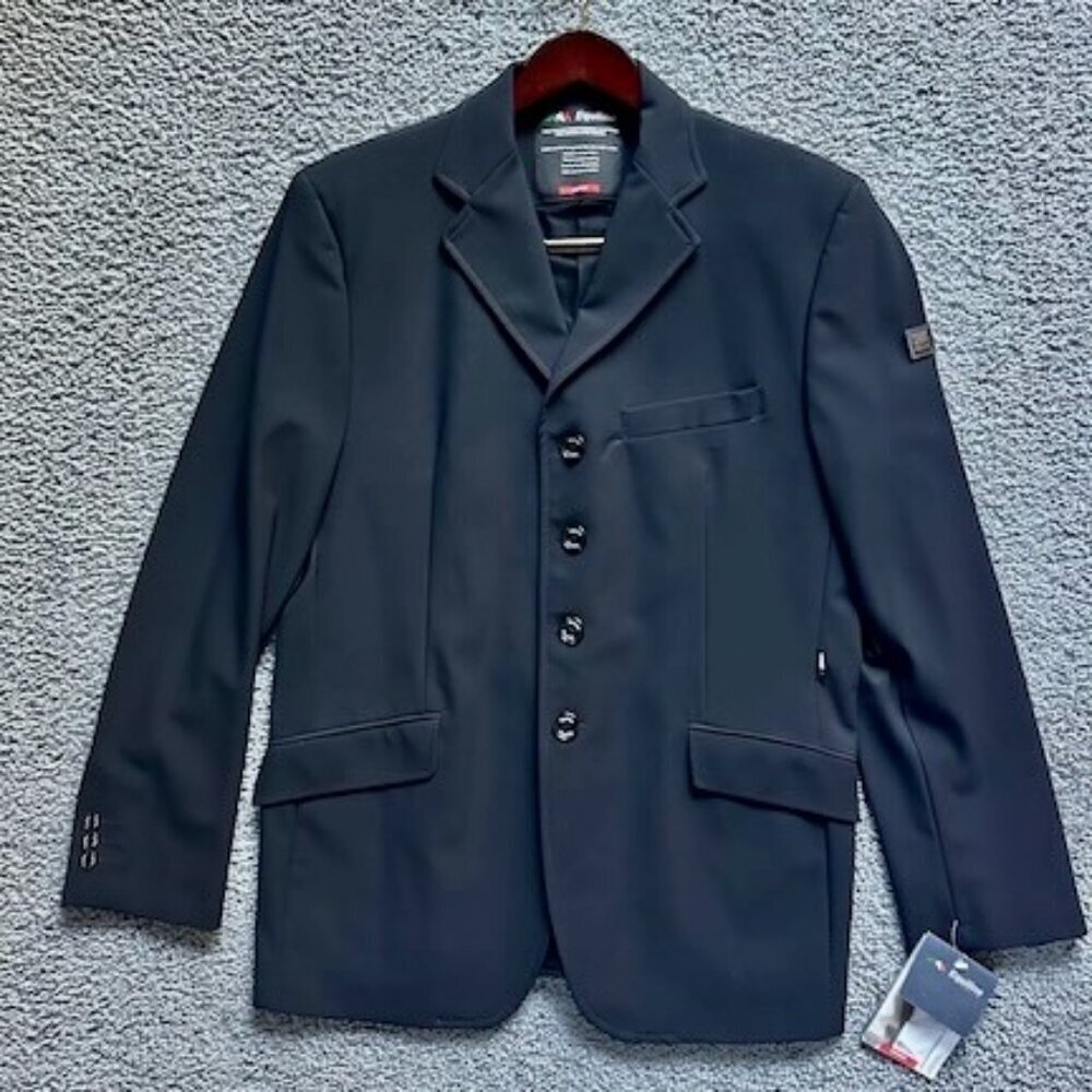 EQUILINE.it RACK – Black men's tailored competition jacket - Italian Sz. 54 -NWT